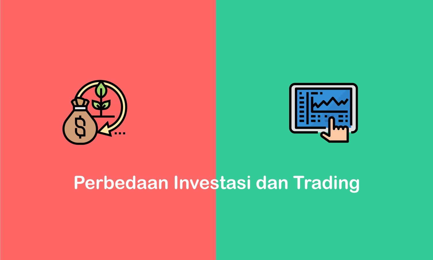 perbedaan investasi dan trading