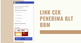 Link Cek Penerima BLT BBM