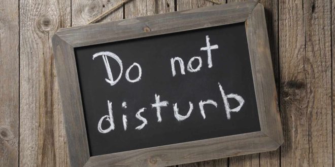 Do Not Disturb Artinya