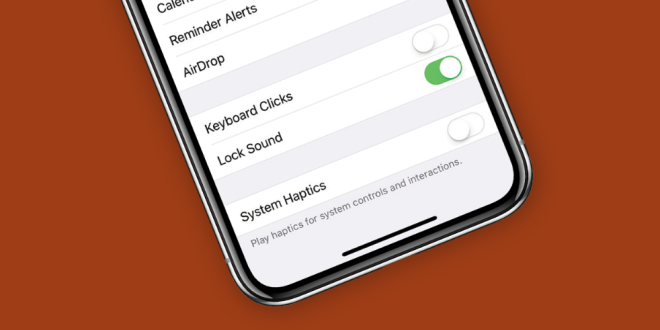 Apa Fungsi System Haptics Pada HP iPhone