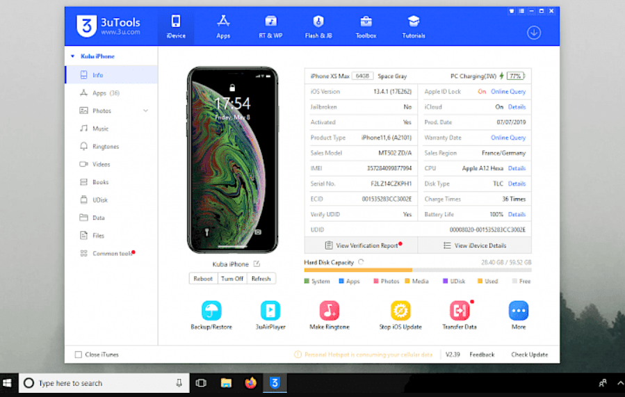 Arti Warna Hijau dan Merah pada 3uTools (serta Warna Orange)